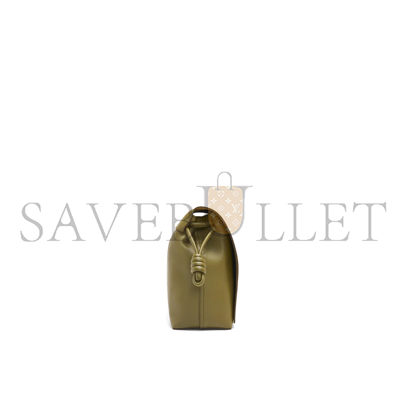 l0ew* flamenco satchel in shiny S*pple calfskin b411fsax04 (34*24*12cm)